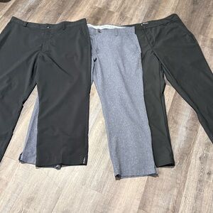 Under Armour & VRST Men's Chino Pants - Black & Gray